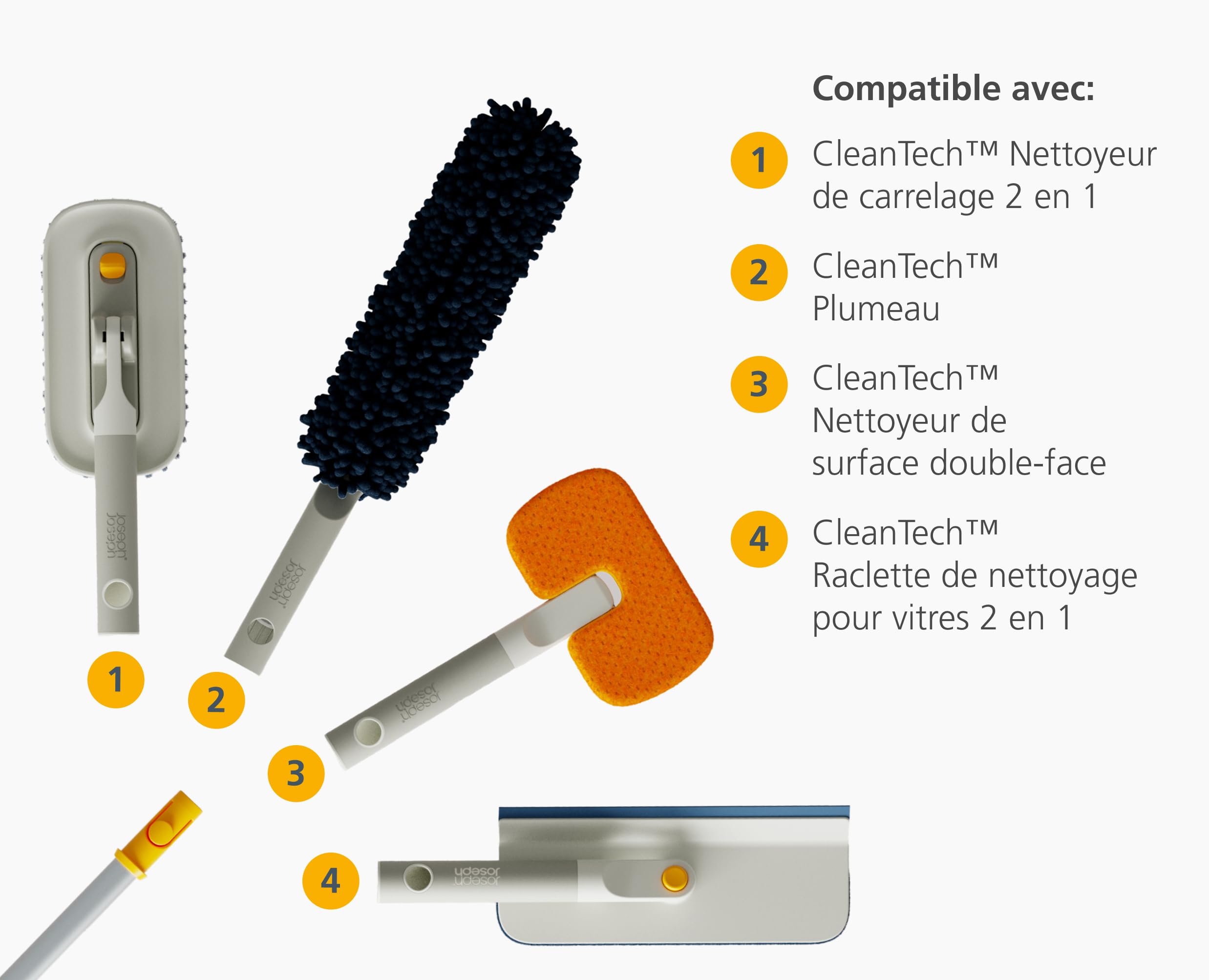 joseph-joseph-cleantech-balai-mop-spray-2-en-1-avec-pad-microfibre-lavable-et-r- image 4
