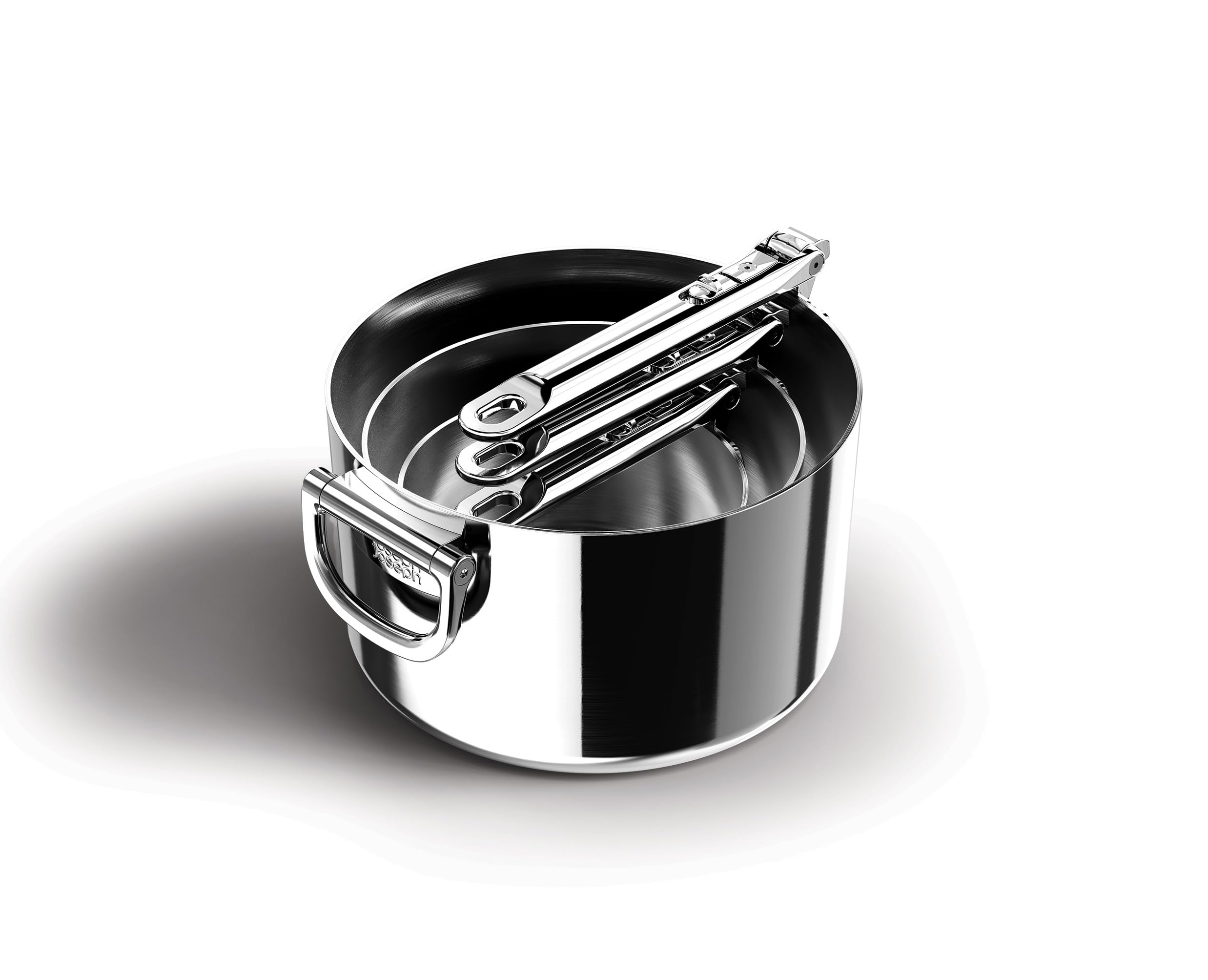 joseph-joseph-space-steel-set-de-3-casseroles-inox-empilables-avec-poign-es-raba image 2