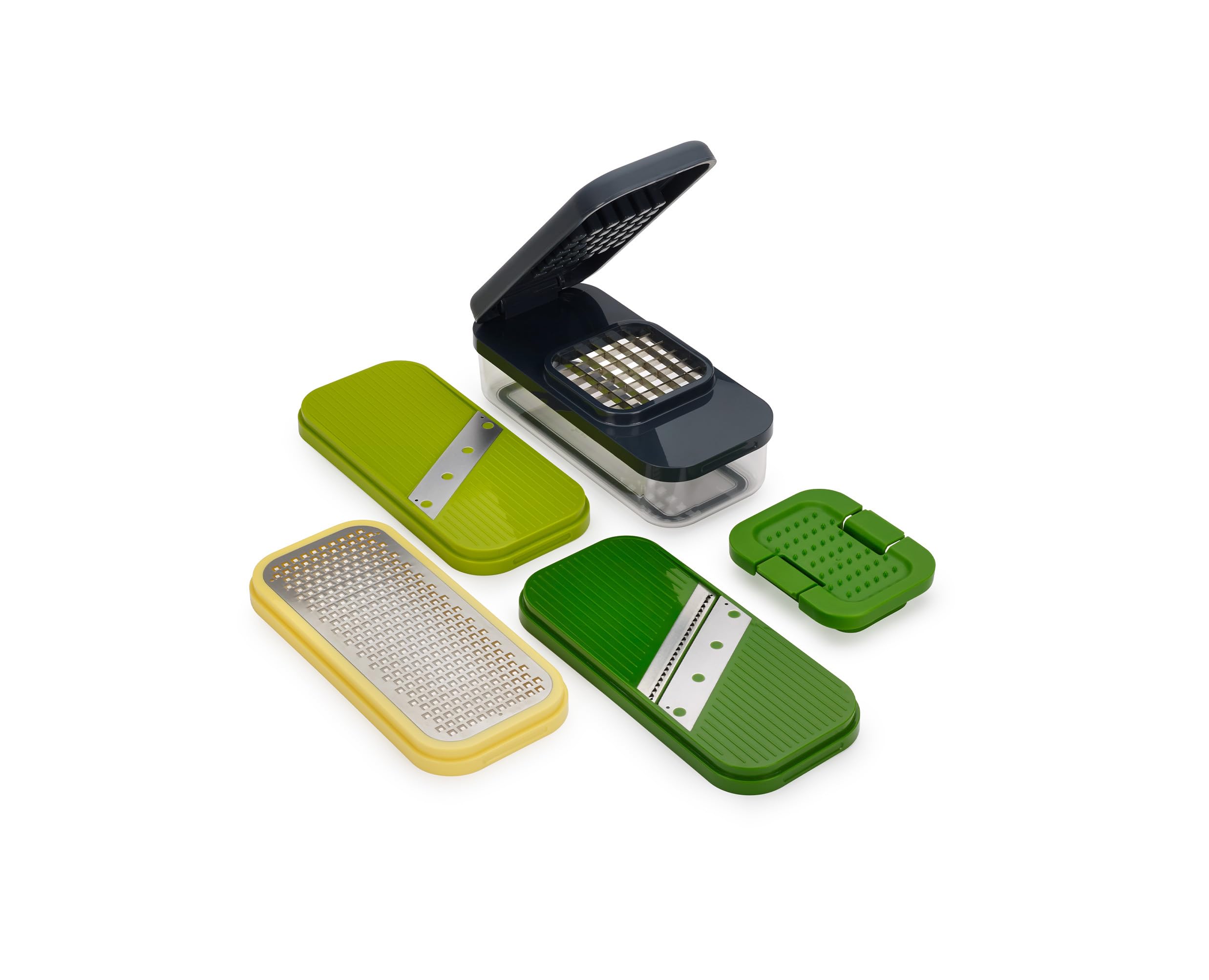 joseph-joseph-multi-prep-compact-4-en-1-coupe-l-gumes-multifonction-avec-hachoir image 1