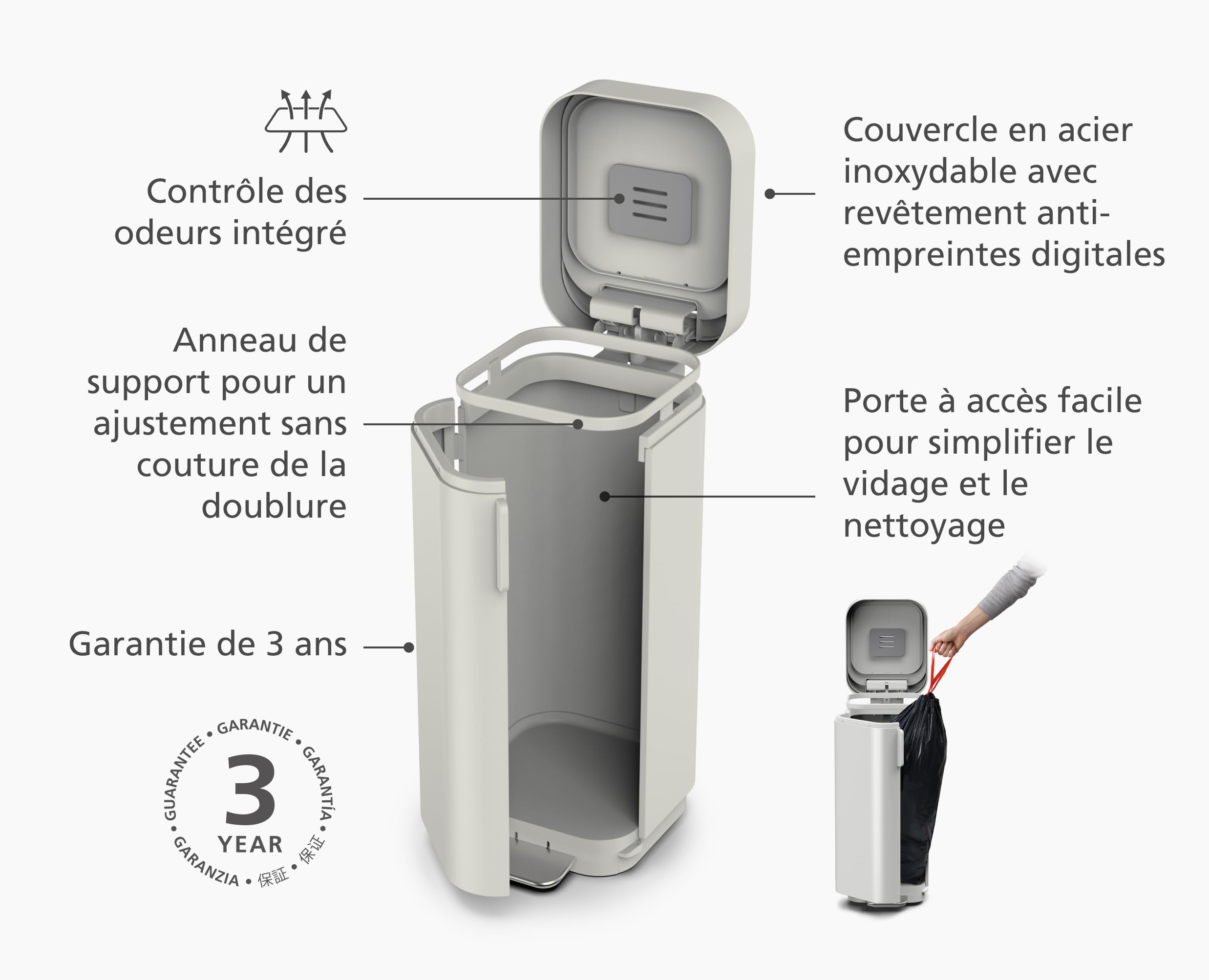 joseph-joseph-porta-40-l-poubelle-p-dale-avec-porte-d-acc-s-facile-filtre-anti-o image 4