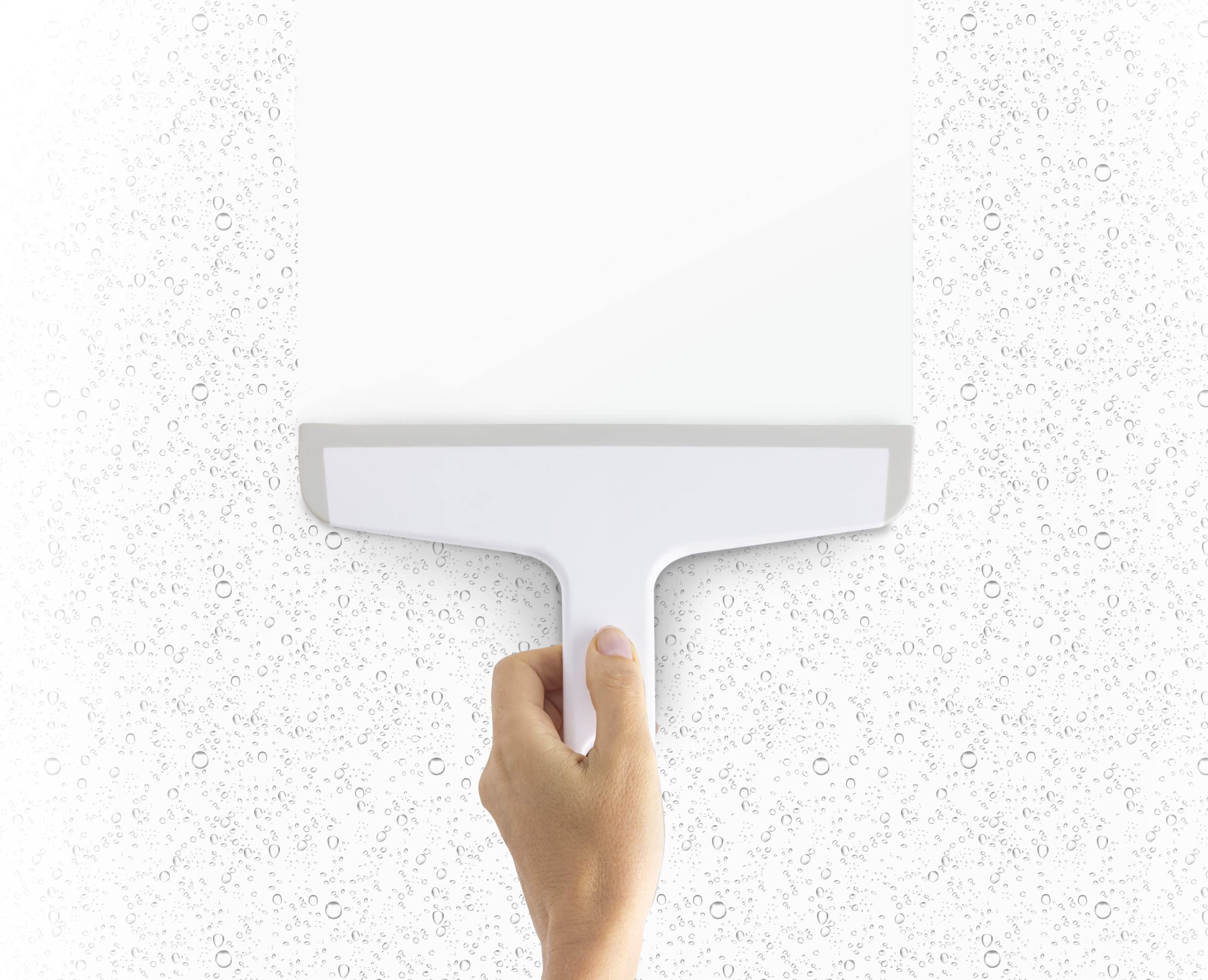 joseph-joseph-duo-raclette-de-douche-ultra-plate-blanche-avec-lame-flexible-plei image 2