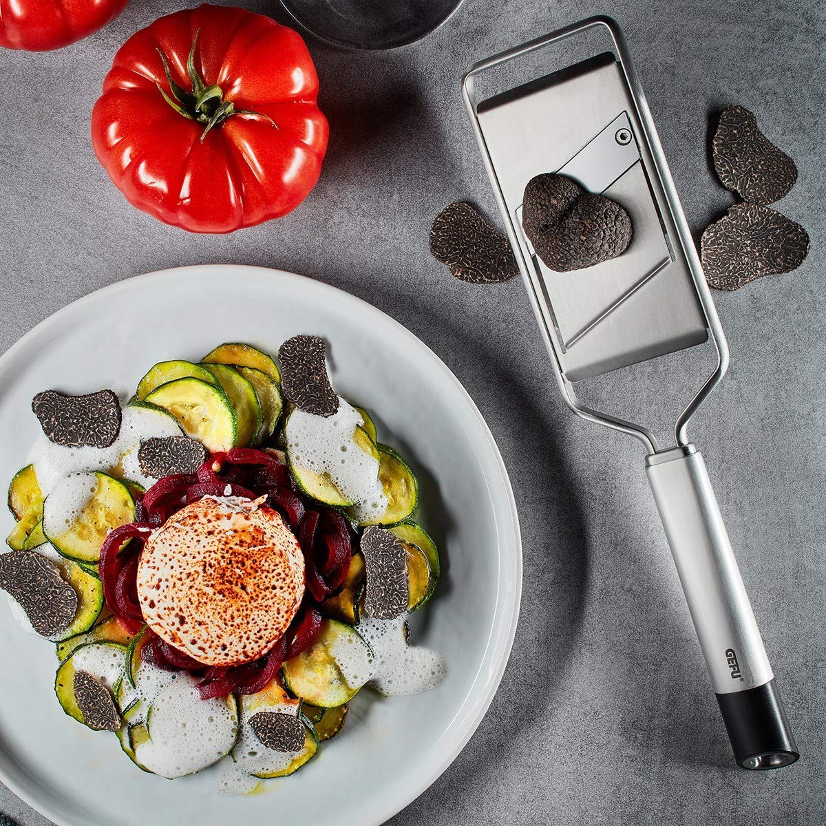 gefu-primeline-mandoline-mini-pour-gourmets-coupe-s-curis-e-compacte image 3