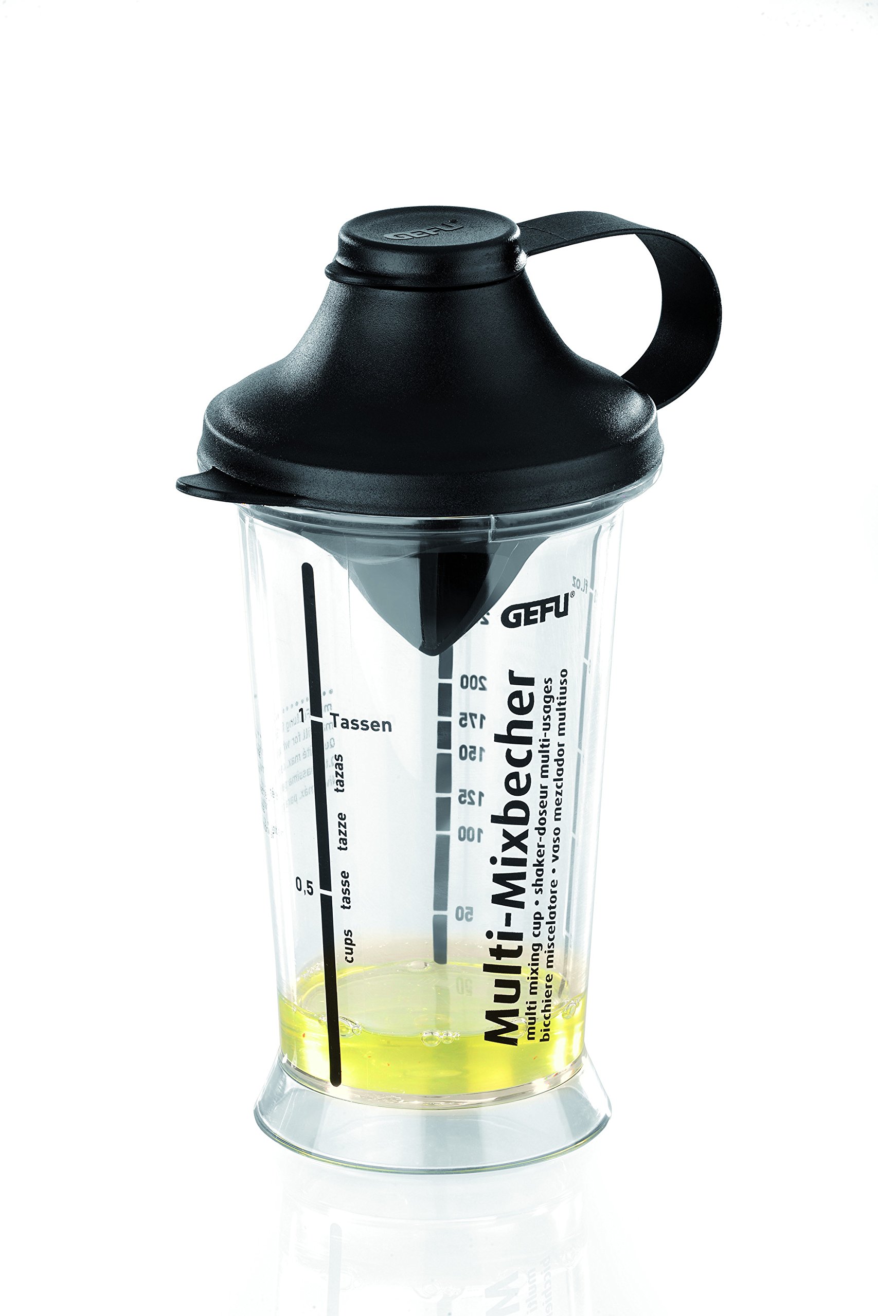 gefu-ge14470-shaker-doseur-multi-usages-300-ml-graduations-ml-cups-fl-oz-bec-ver image 1