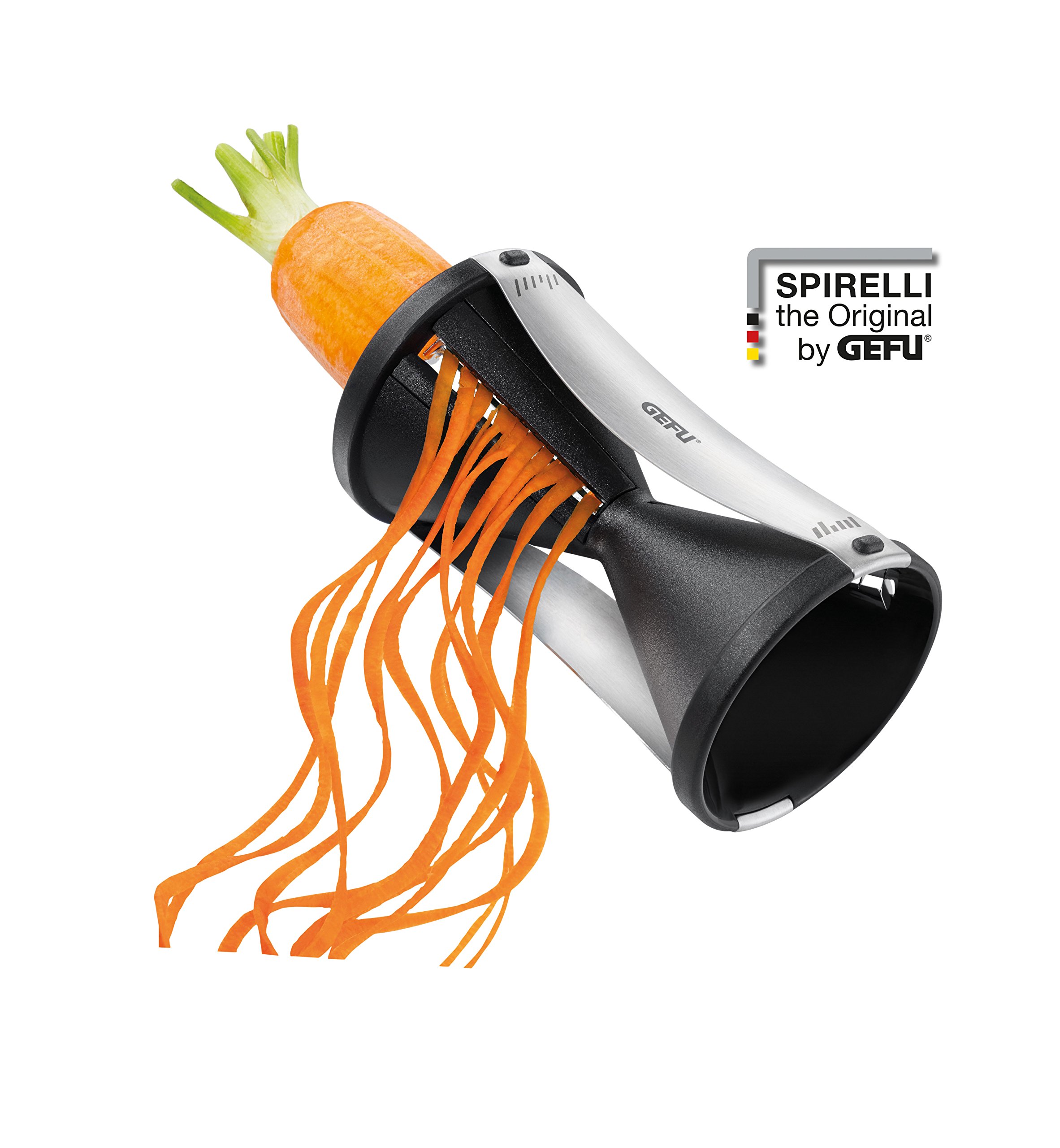 gefu-spirelli-2-0-taille-l-gumes-spaghettis-en-acier-inoxydable-turquoise-julien image 2