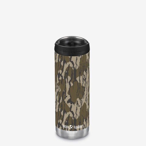 klean-kanteen-tkwide-16-oz-473-ml-gourde-isotherme-avec-caf-cap-dition-mossy-oak image 1