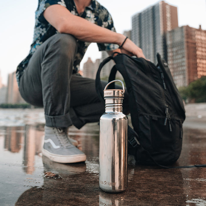 klean-kanteen-reflect-27-oz-800-ml-gourde-inox-non-isol-e-avec-bouchon-en-bambou image 4