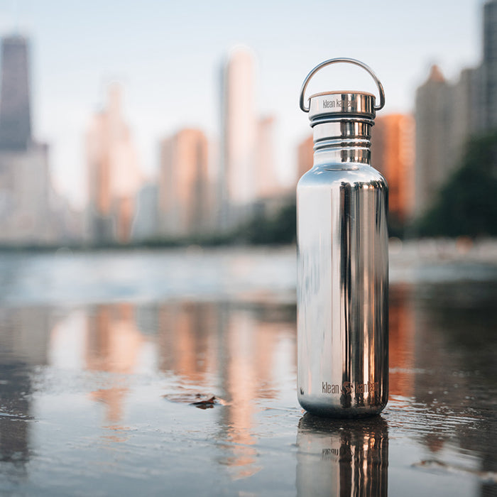 klean-kanteen-reflect-27-oz-800-ml-gourde-inox-non-isol-e-avec-bouchon-en-bambou image 3