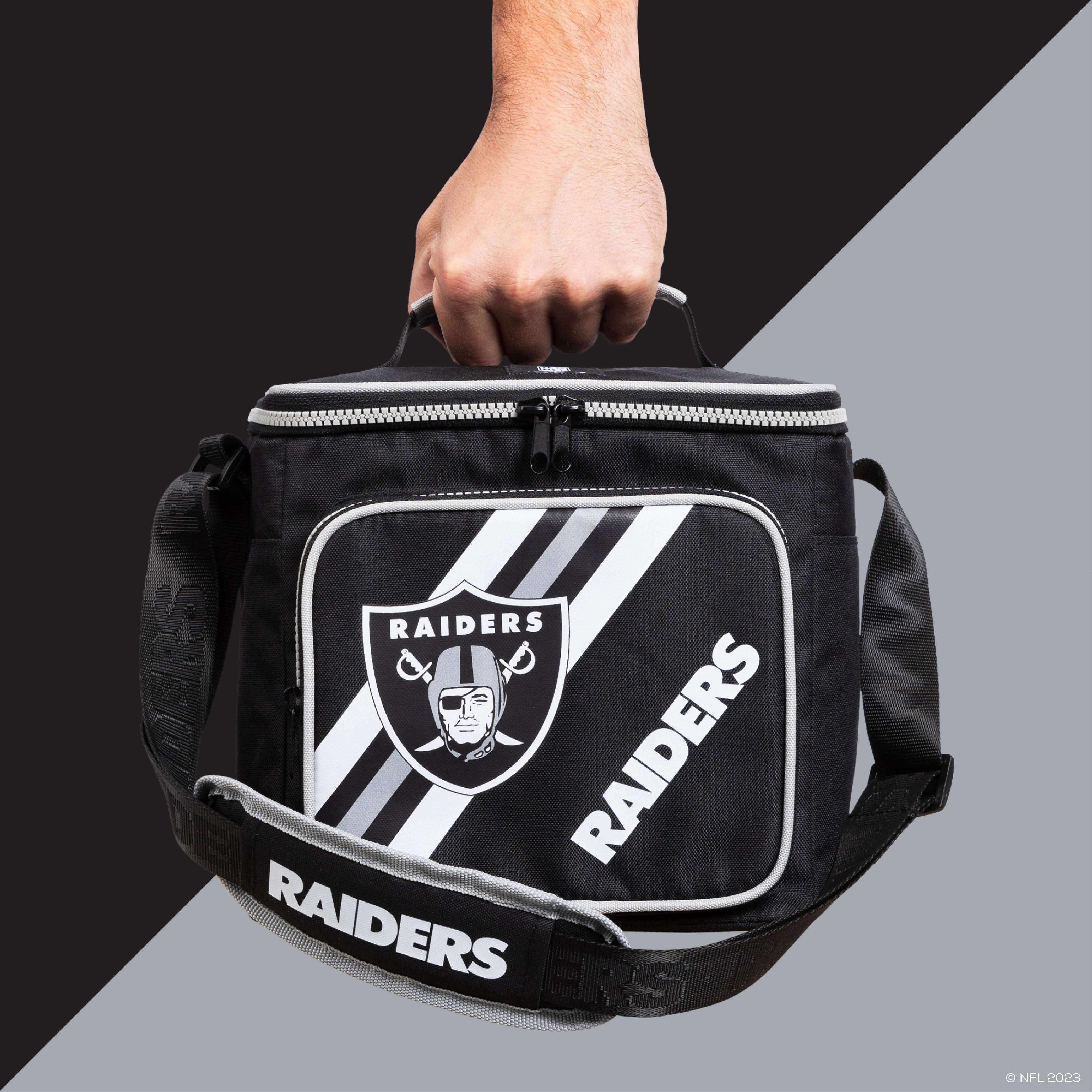igloo-las-vegas-raiders-square-lunch-cooler-bag-sac-isotherme-repas-officiel-nfl image 8